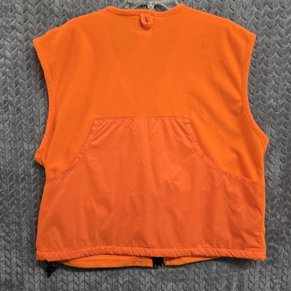 Sports‎ Afield Blaze Vest Large Orange Shoulder Hunting Pockets Gamebag - Picture 10 of 11